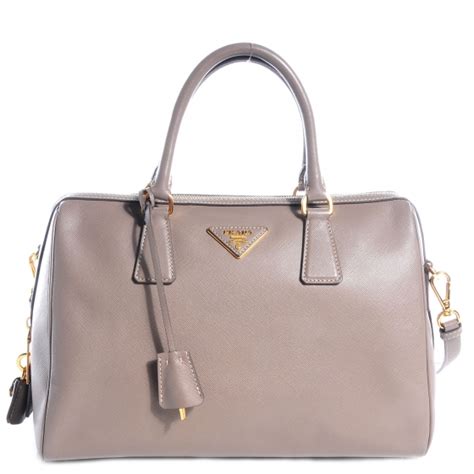 PRADA Saffiano Lux Bowler Argilla 71806 